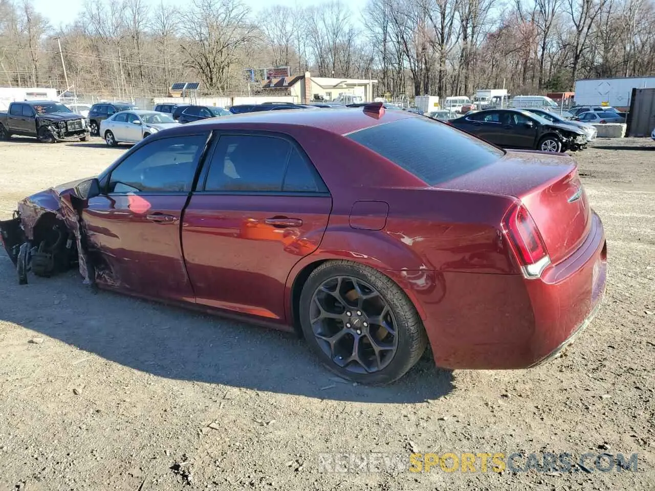 2 Photograph of a damaged car 2C3CCABG2KH654229 CHRYSLER 300 2019