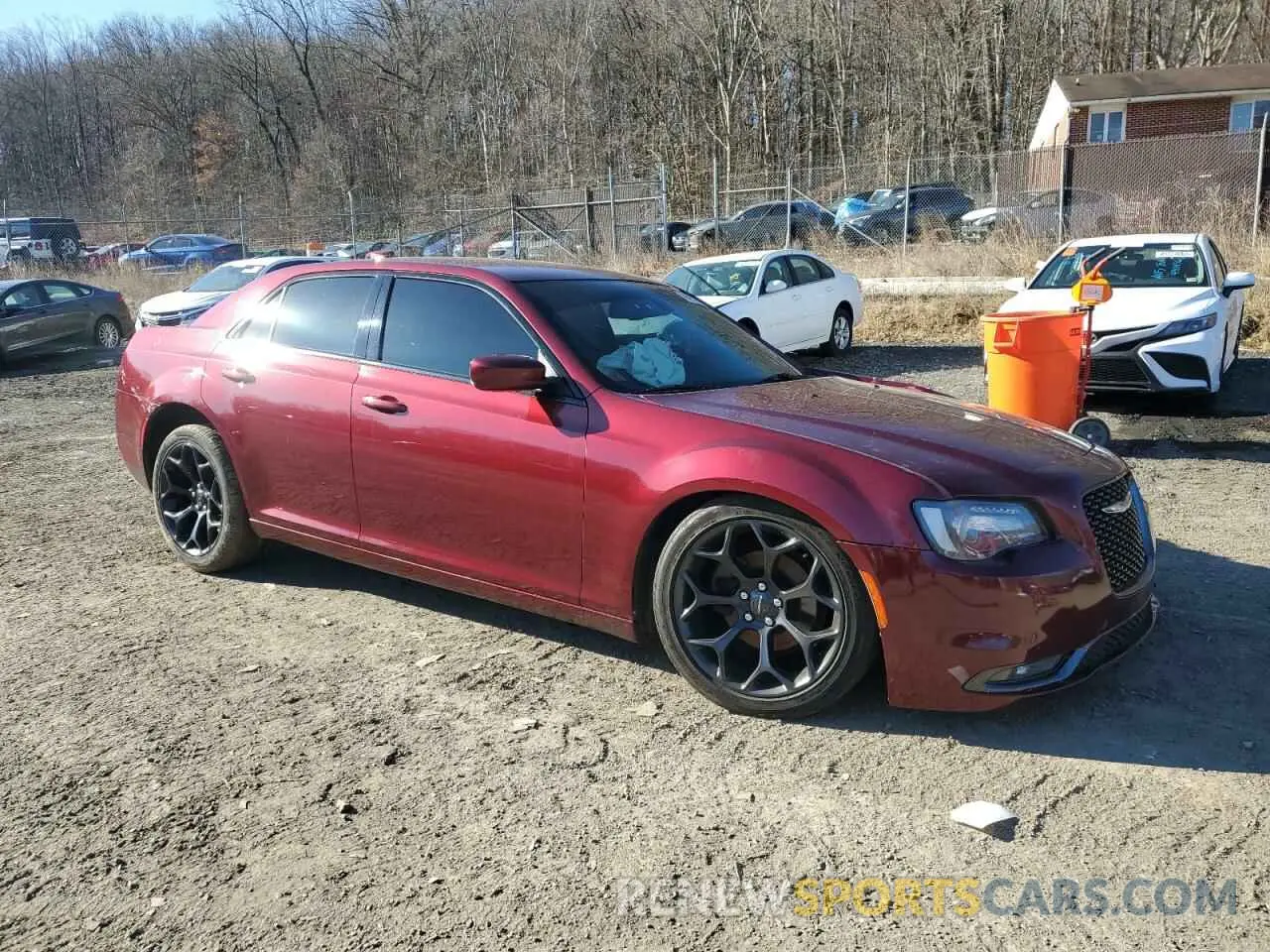 4 Photograph of a damaged car 2C3CCABG2KH654229 CHRYSLER 300 2019