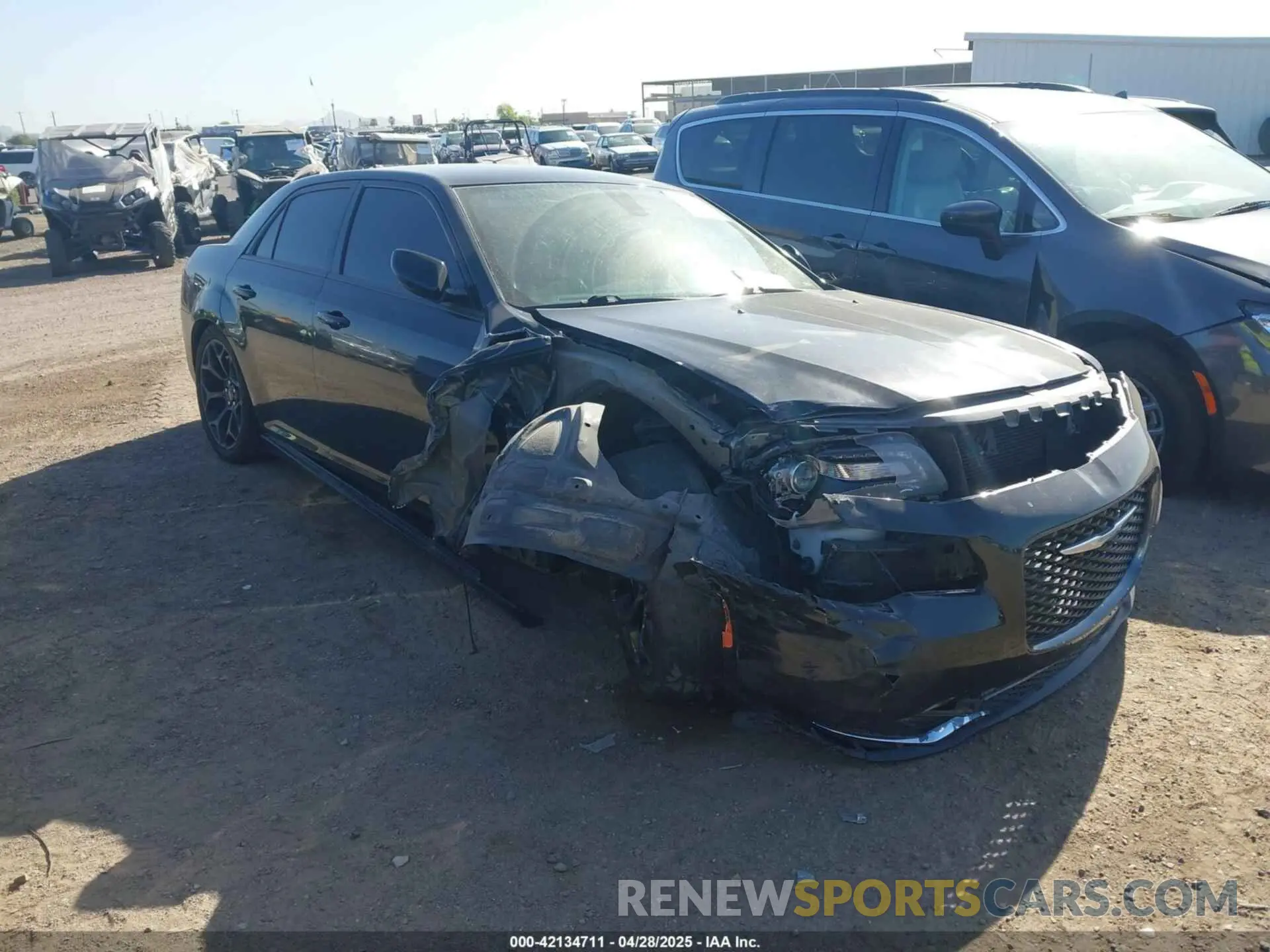 1 Photograph of a damaged car 2C3CCABG5KH562838 CHRYSLER 300 2019