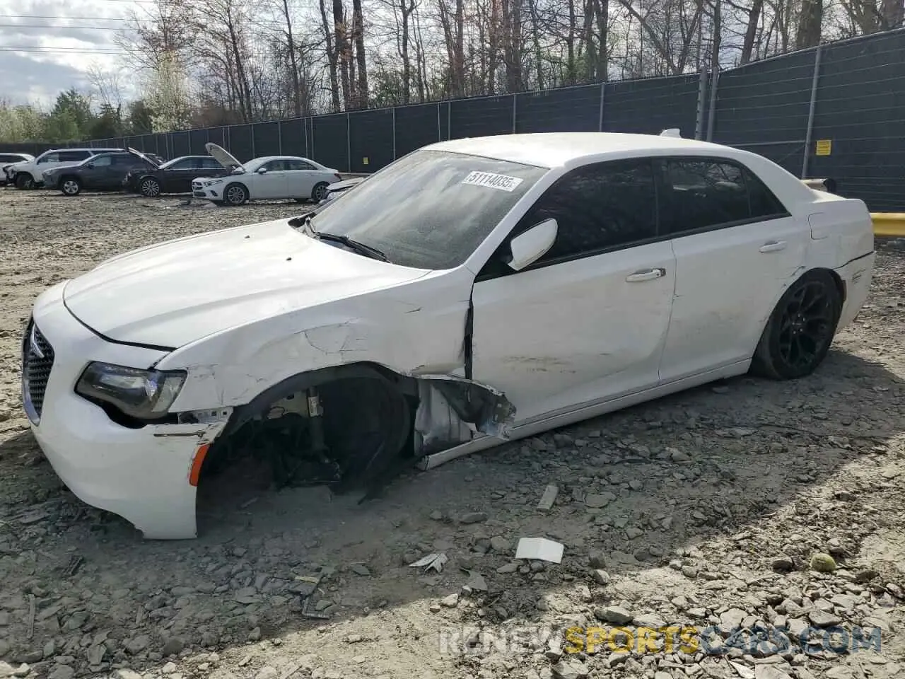1 Photograph of a damaged car 2C3CCABG8KH609442 CHRYSLER 300 2019