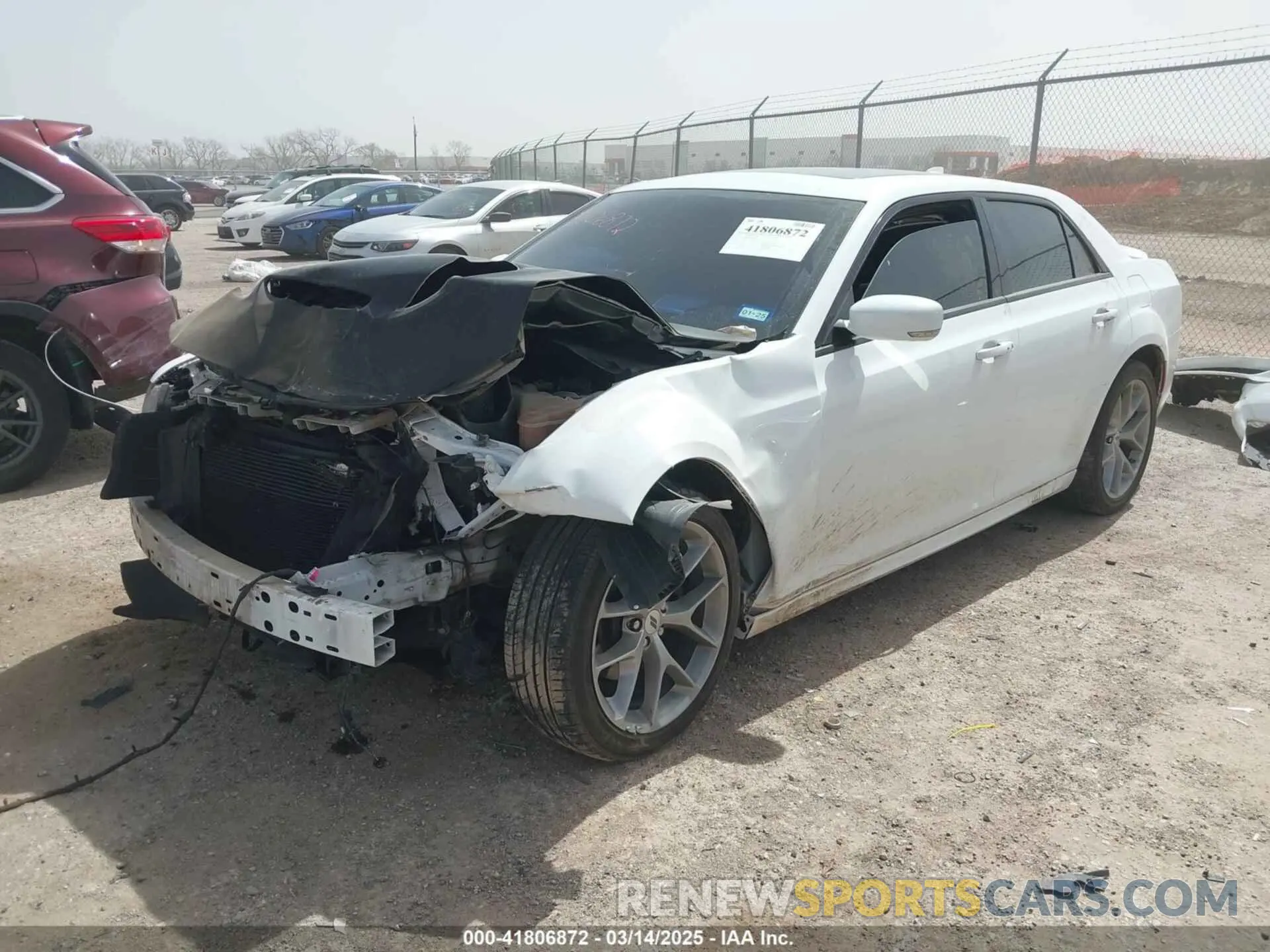2 Photograph of a damaged car 2C3CCABT1KH564759 CHRYSLER 300 2019