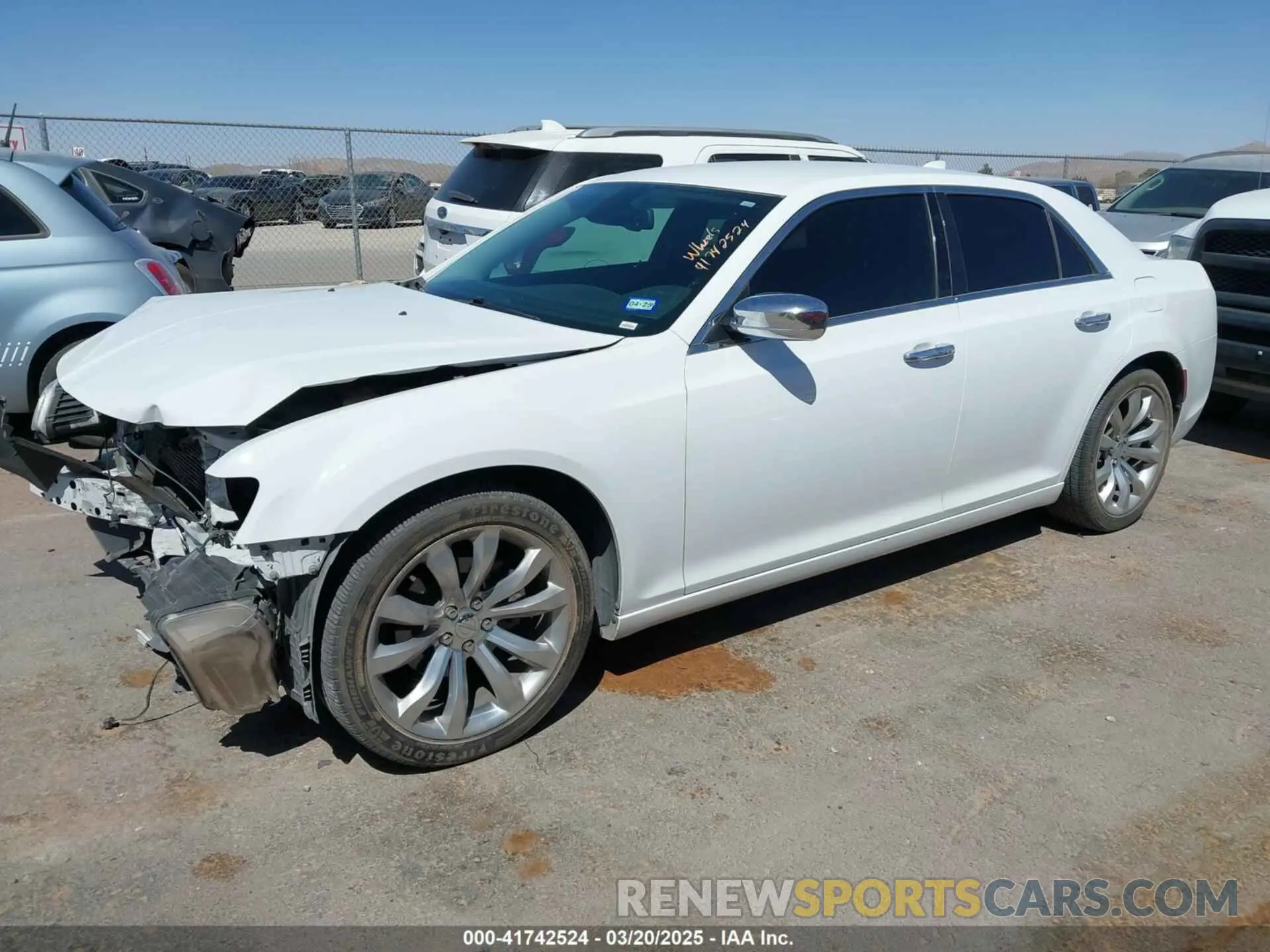 14 Фотография поврежденного автомобиля 2C3CCAEG0KH614095 CHRYSLER 300 2019