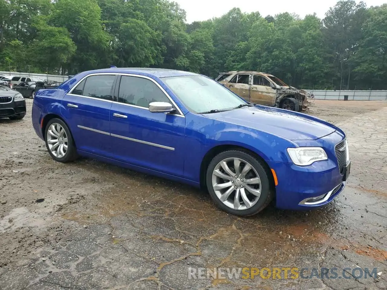 4 Фотография поврежденного автомобиля 2C3CCAEG4KH528739 CHRYSLER 300 2019
