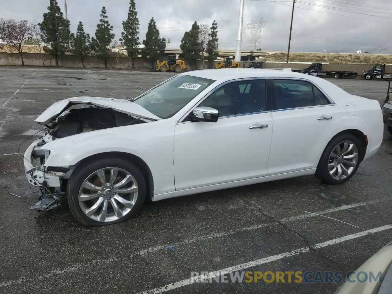 1 Photograph of a damaged car 2C3CCAEG5KH698138 CHRYSLER 300 2019