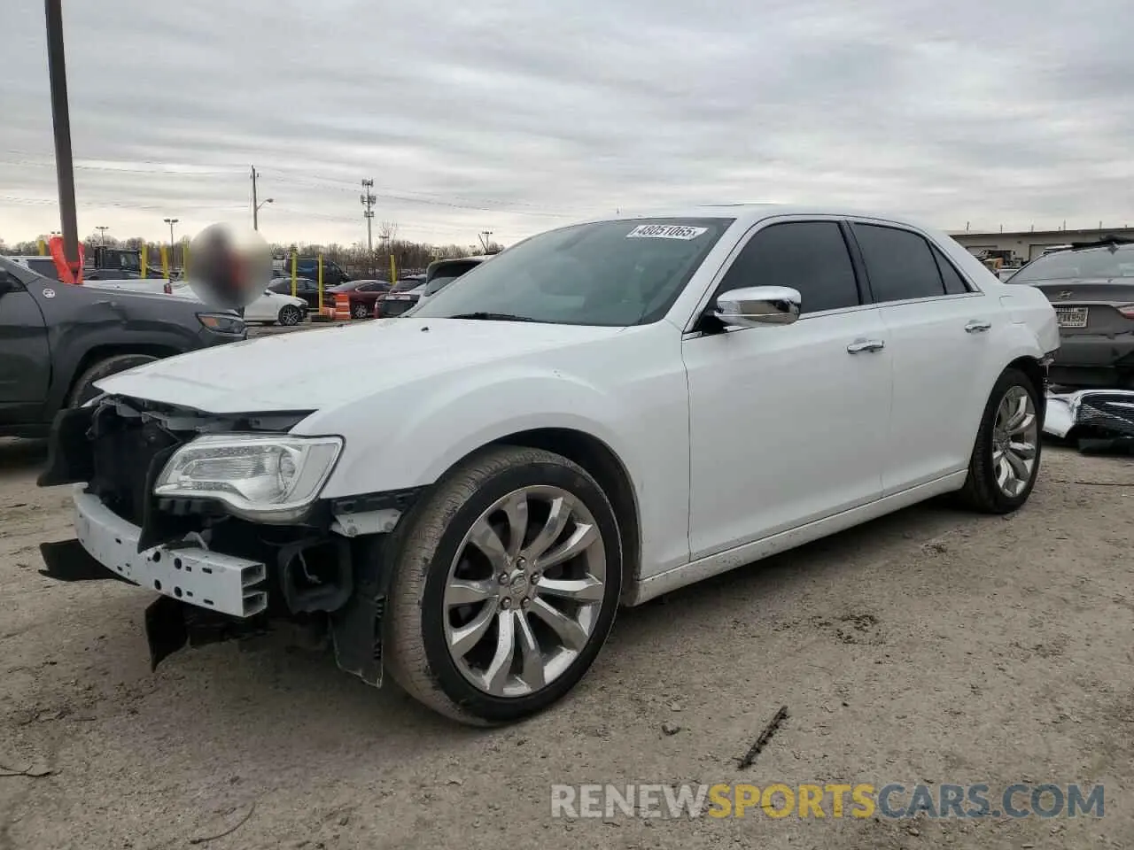 1 Photograph of a damaged car 2C3CCAEG6KH609791 CHRYSLER 300 2019