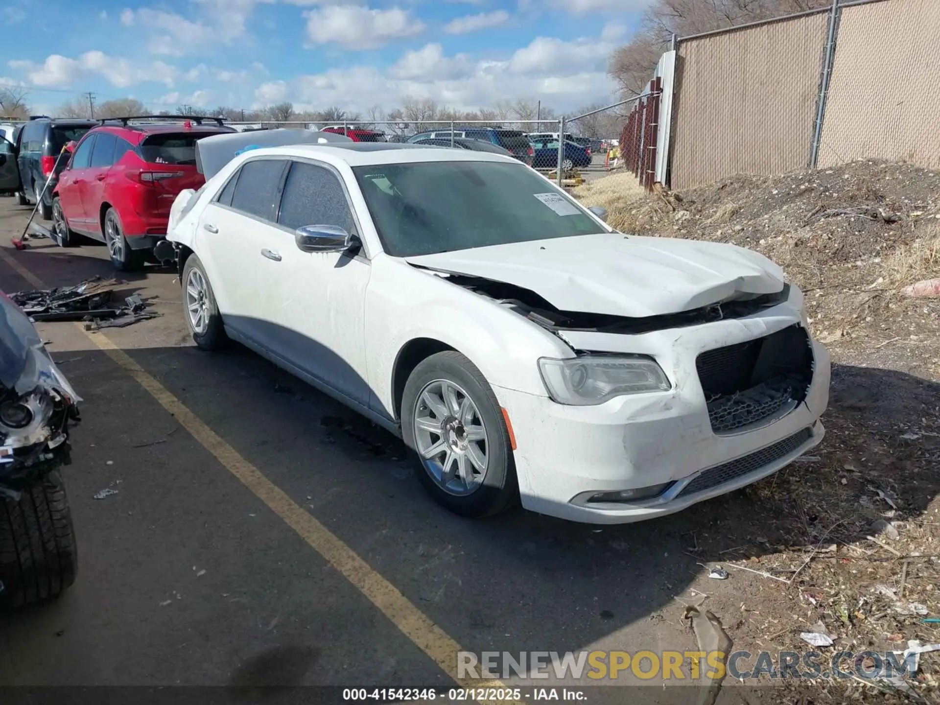 1 Photograph of a damaged car 2C3CCAEG7KH566112 CHRYSLER 300 2019