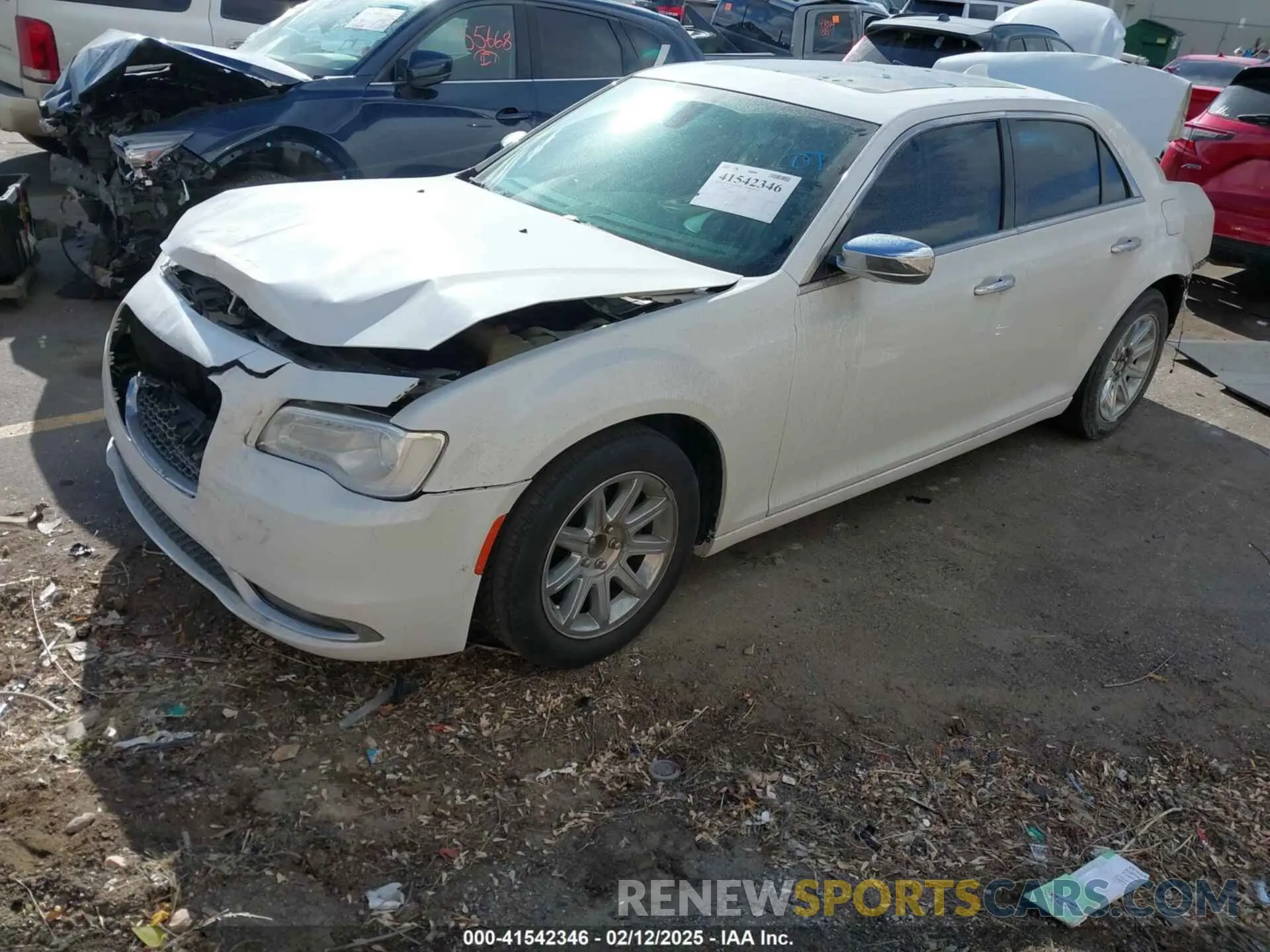 2 Photograph of a damaged car 2C3CCAEG7KH566112 CHRYSLER 300 2019