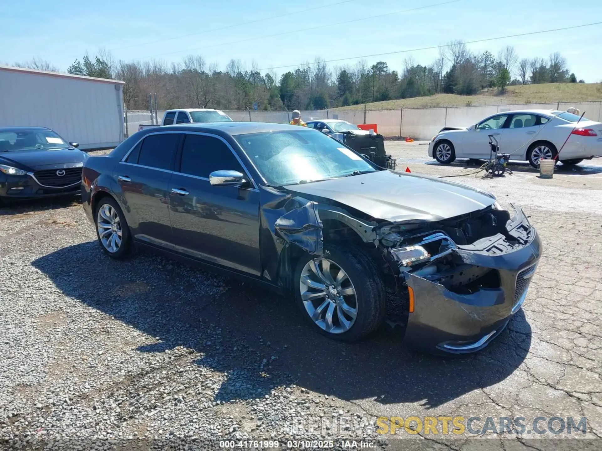 1 Photograph of a damaged car 2C3CCAEG9KH585695 CHRYSLER 300 2019