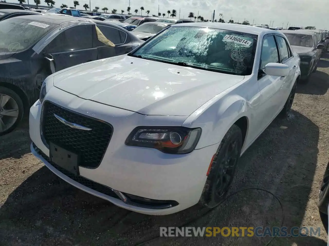 1 Photograph of a damaged car 2C3CCAGGXKH635243 CHRYSLER 300 2019