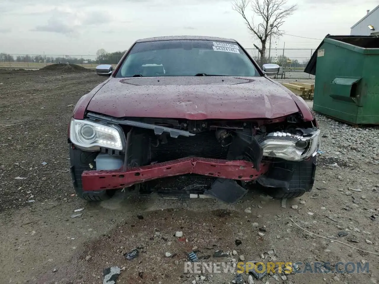5 Photograph of a damaged car 2C3CCAEG0LH102810 CHRYSLER 300 2020