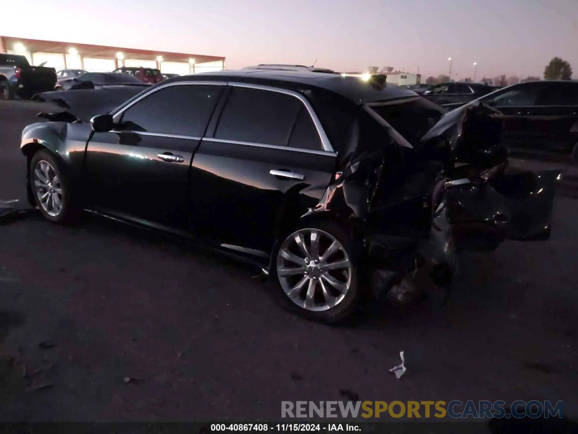 3 Photograph of a damaged car 2C3CCAKG3LH151097 CHRYSLER 300 2020