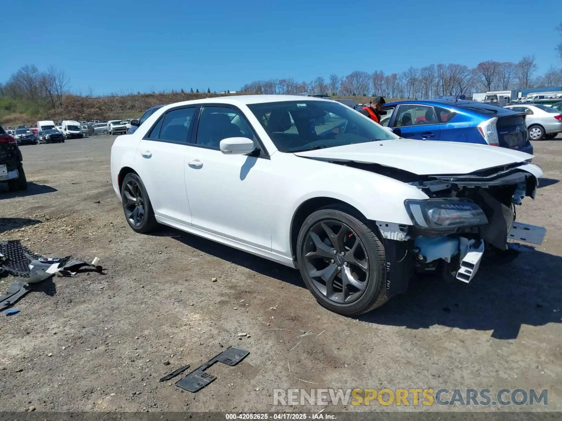 1 Photograph of a damaged car 2C3CCAAG6MH680062 CHRYSLER 300 2021