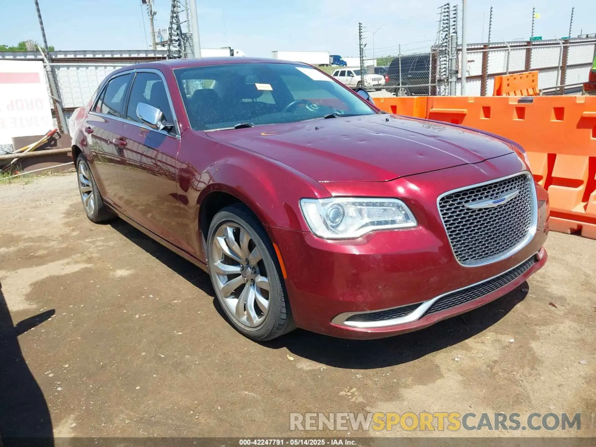 1 Photograph of a damaged car 2C3CCAAG7MH516187 CHRYSLER 300 2021