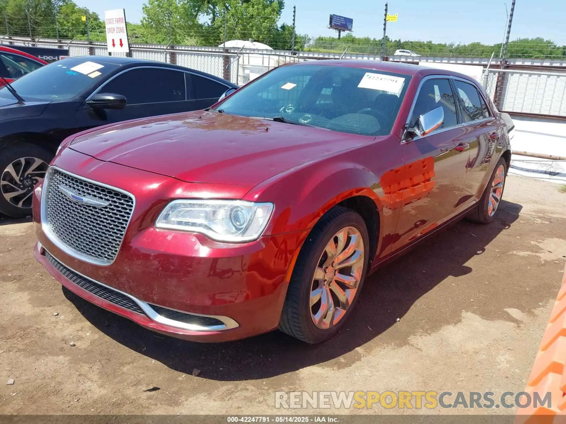 2 Photograph of a damaged car 2C3CCAAG7MH516187 CHRYSLER 300 2021