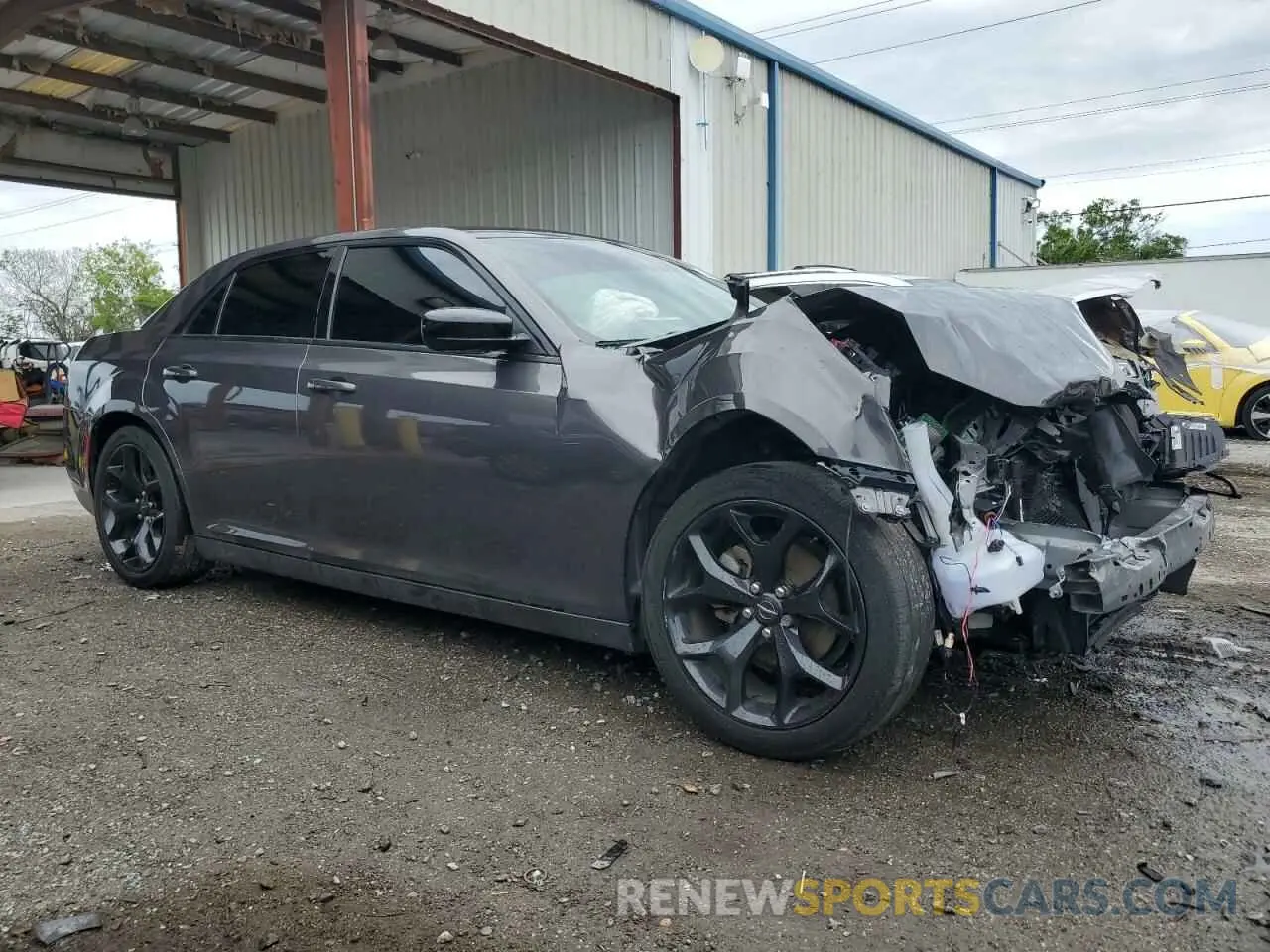 4 Photograph of a damaged car 2C3CCAAG7MH609324 CHRYSLER 300 2021