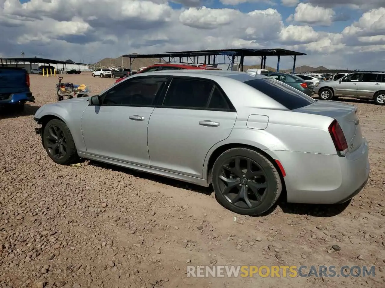 2 Photograph of a damaged car 2C3CCAAGXMH654144 CHRYSLER 300 2021
