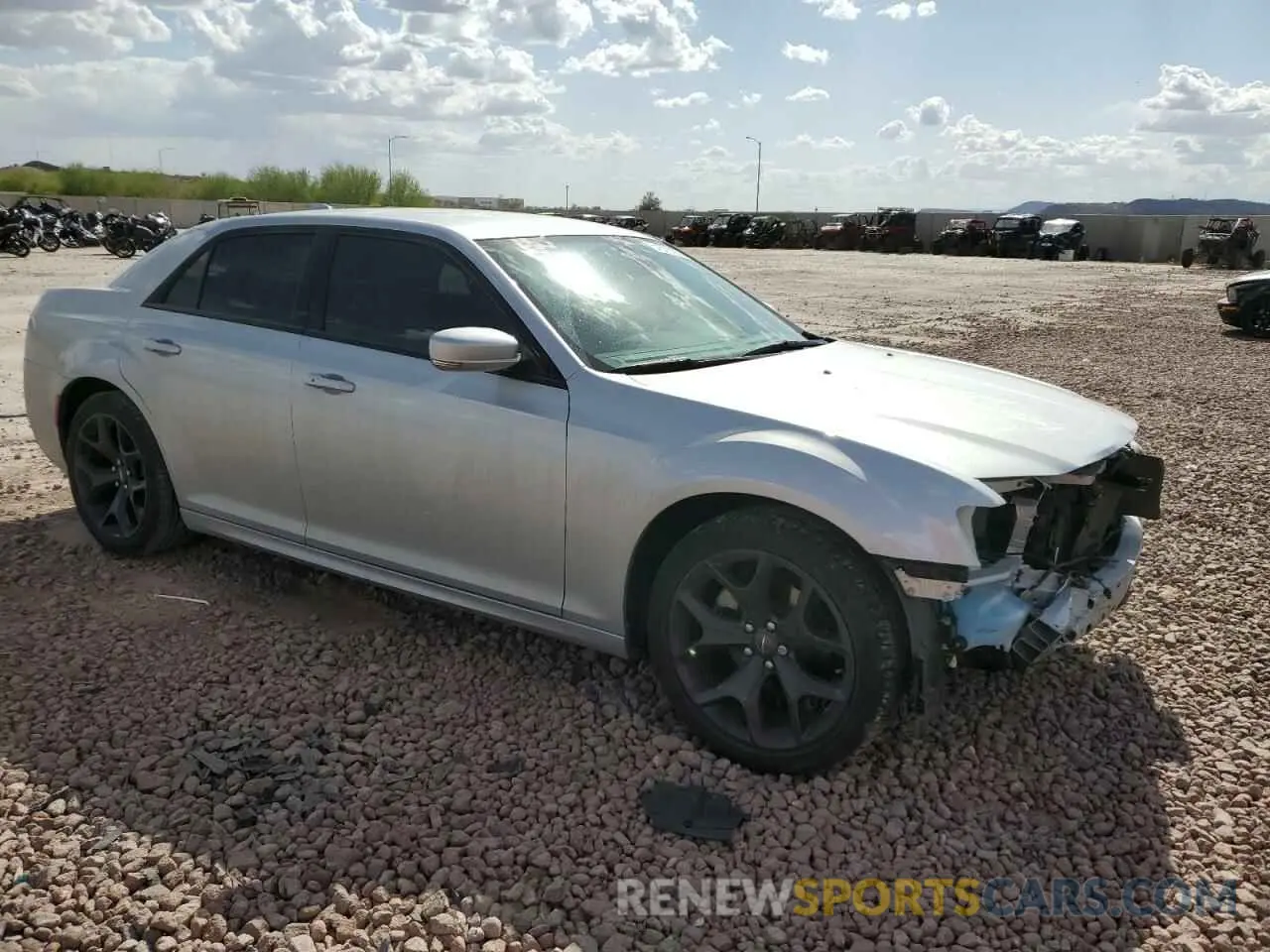 4 Photograph of a damaged car 2C3CCAAGXMH654144 CHRYSLER 300 2021