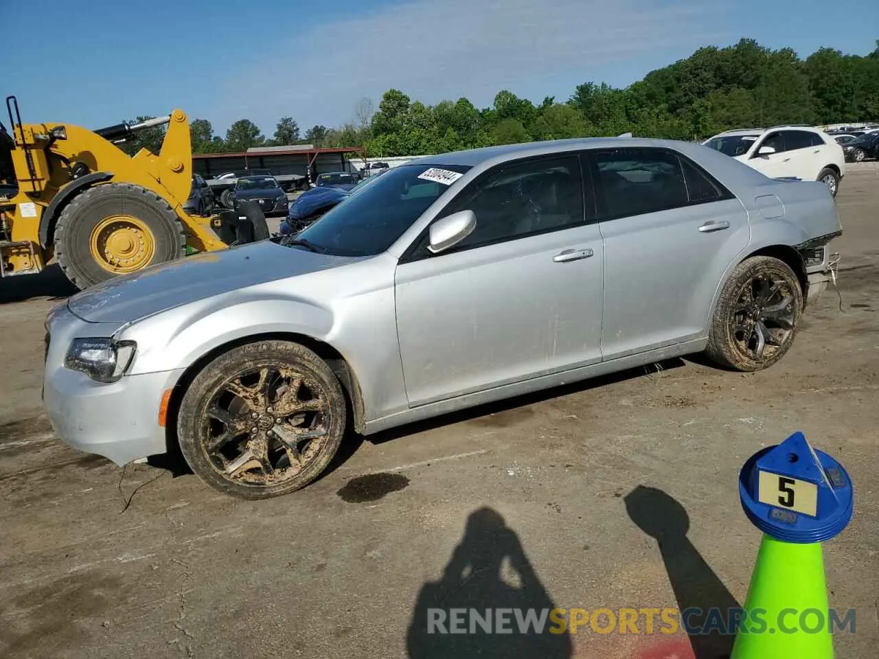 1 Photograph of a damaged car 2C3CCABG4MH525539 CHRYSLER 300 2021
