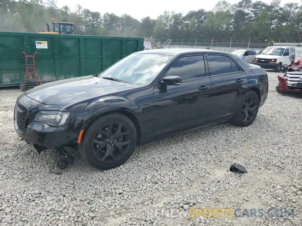 1 Photograph of a damaged car 2C3CCABT2MH673511 CHRYSLER 300 2021