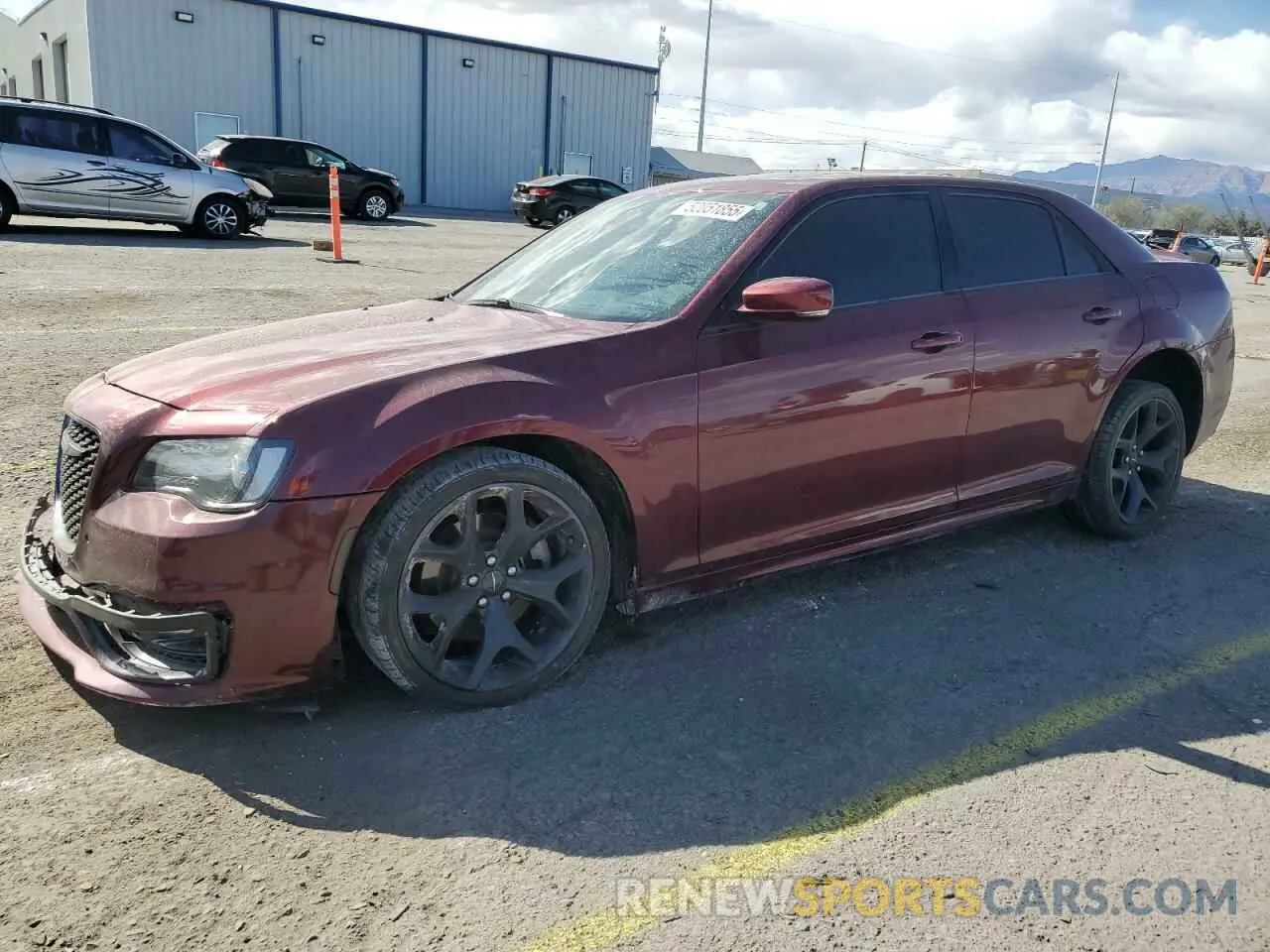 1 Photograph of a damaged car 2C3CCABT3MH582229 CHRYSLER 300 2021