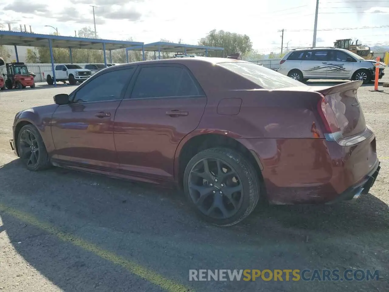 2 Photograph of a damaged car 2C3CCABT3MH582229 CHRYSLER 300 2021