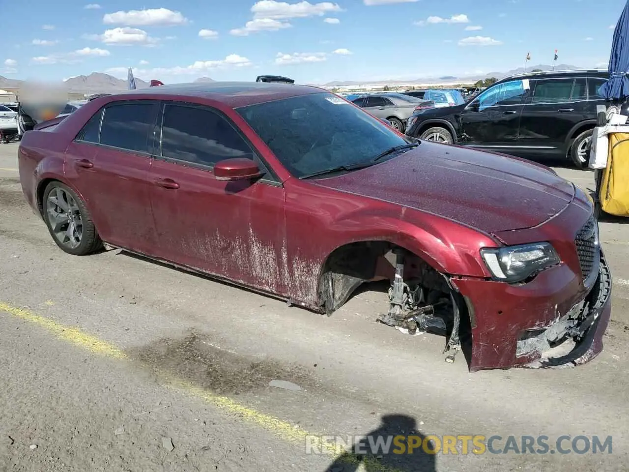 4 Photograph of a damaged car 2C3CCABT3MH582229 CHRYSLER 300 2021