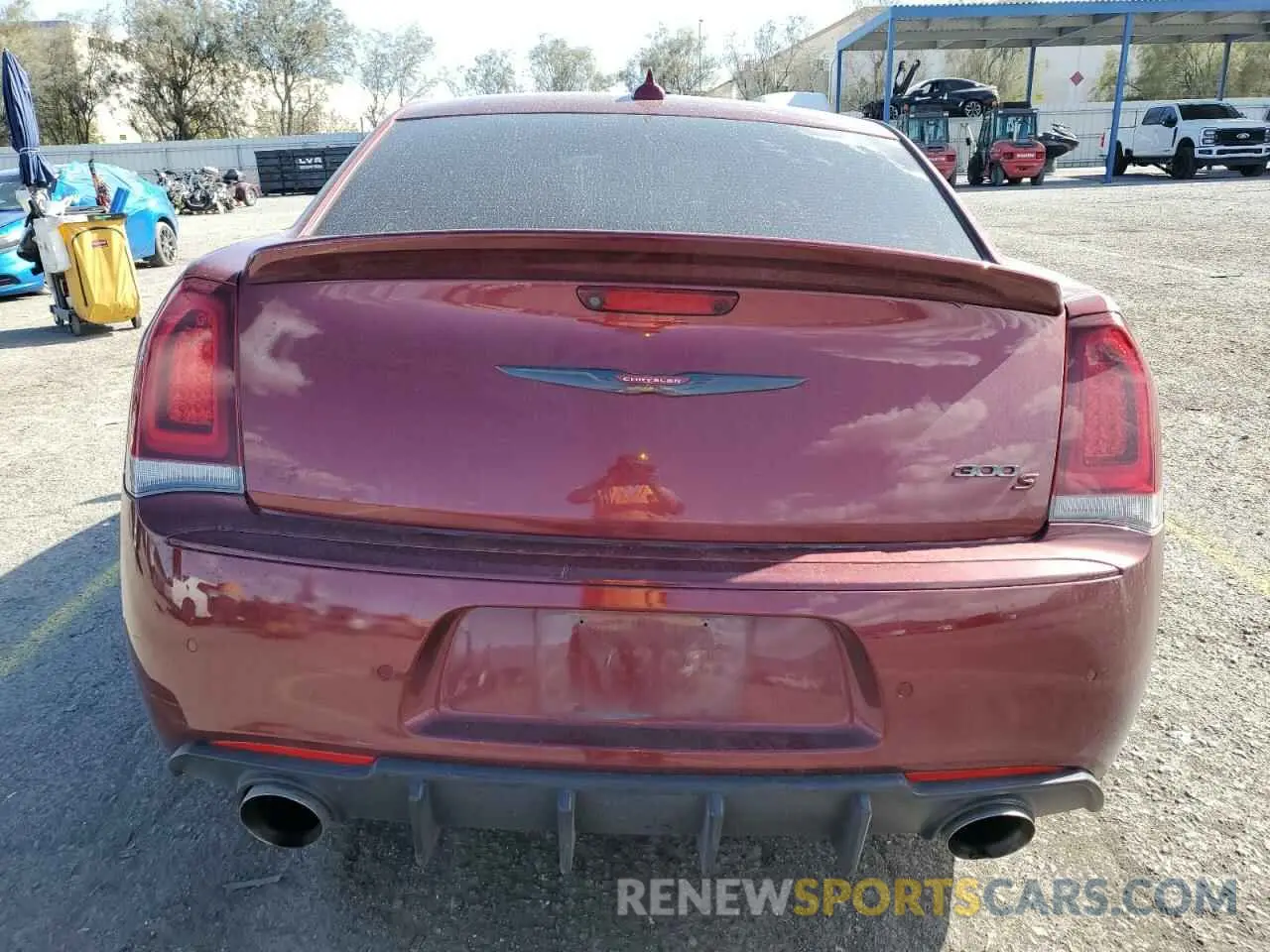 6 Photograph of a damaged car 2C3CCABT3MH582229 CHRYSLER 300 2021