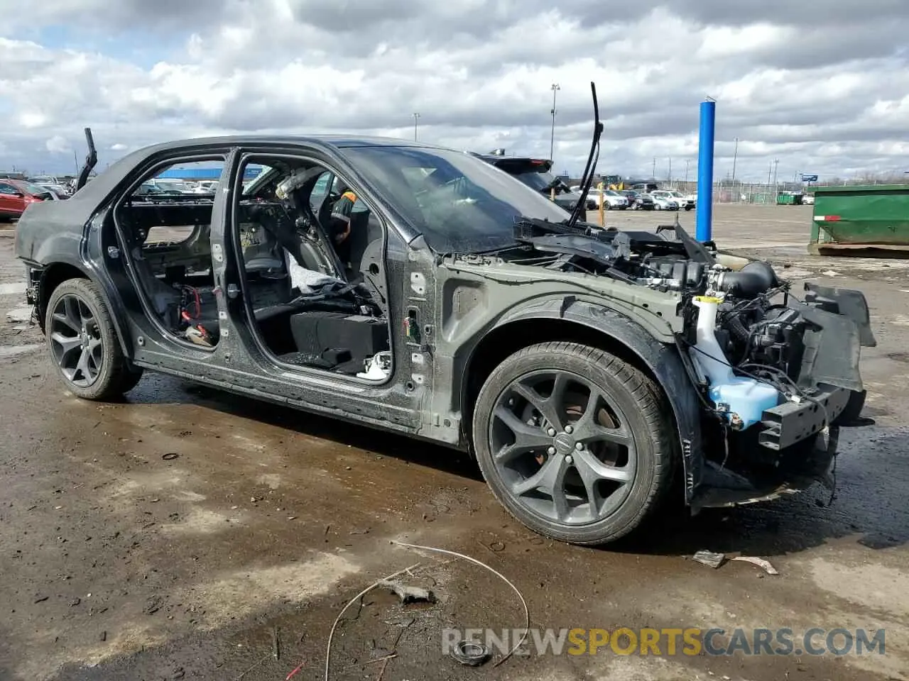 4 Фотография поврежденного автомобиля 2C3CCABT5MH601282 CHRYSLER 300 2021