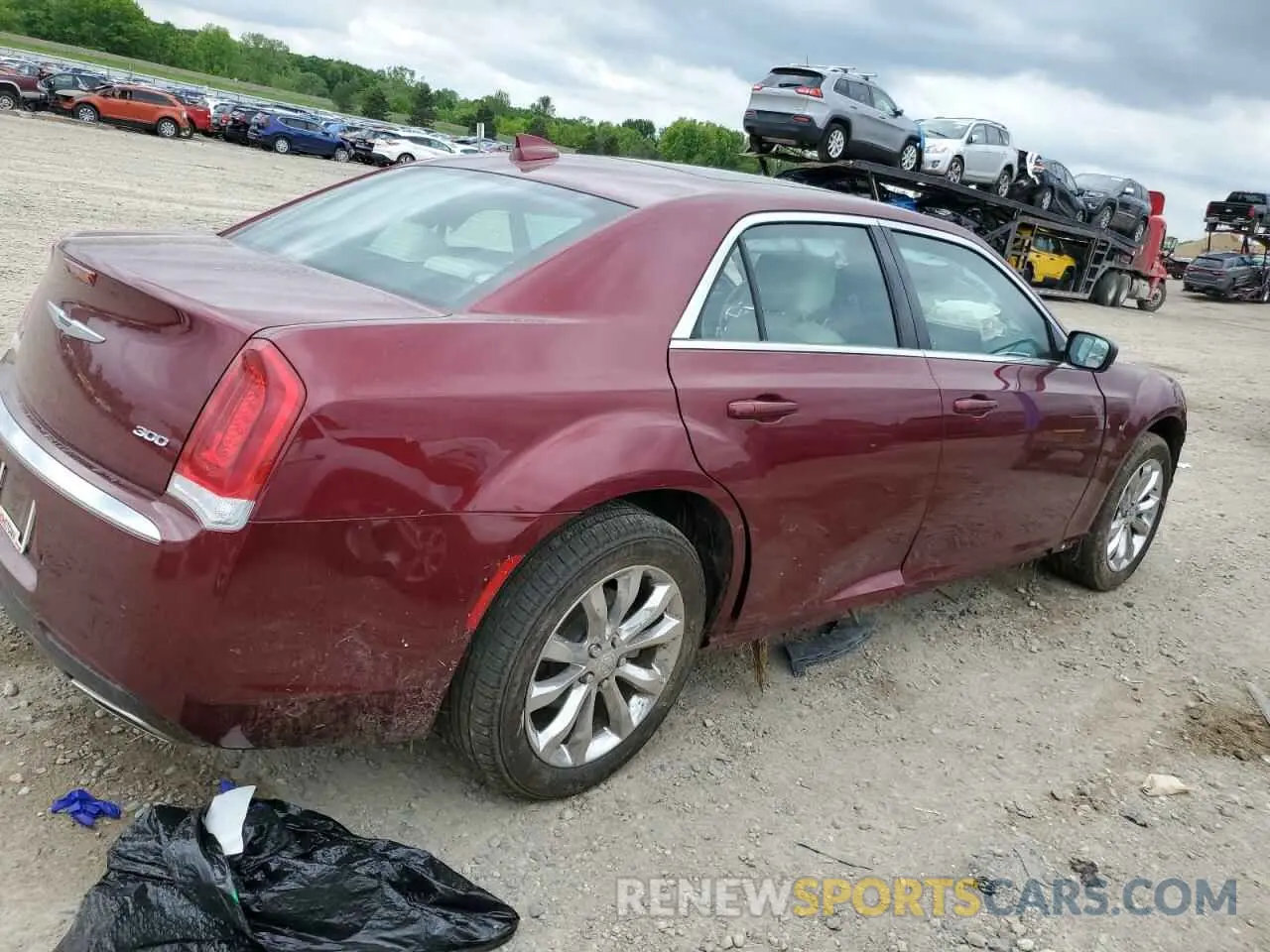 3 Фотография поврежденного автомобиля 2C3CCARG3MH555301 CHRYSLER 300 2021