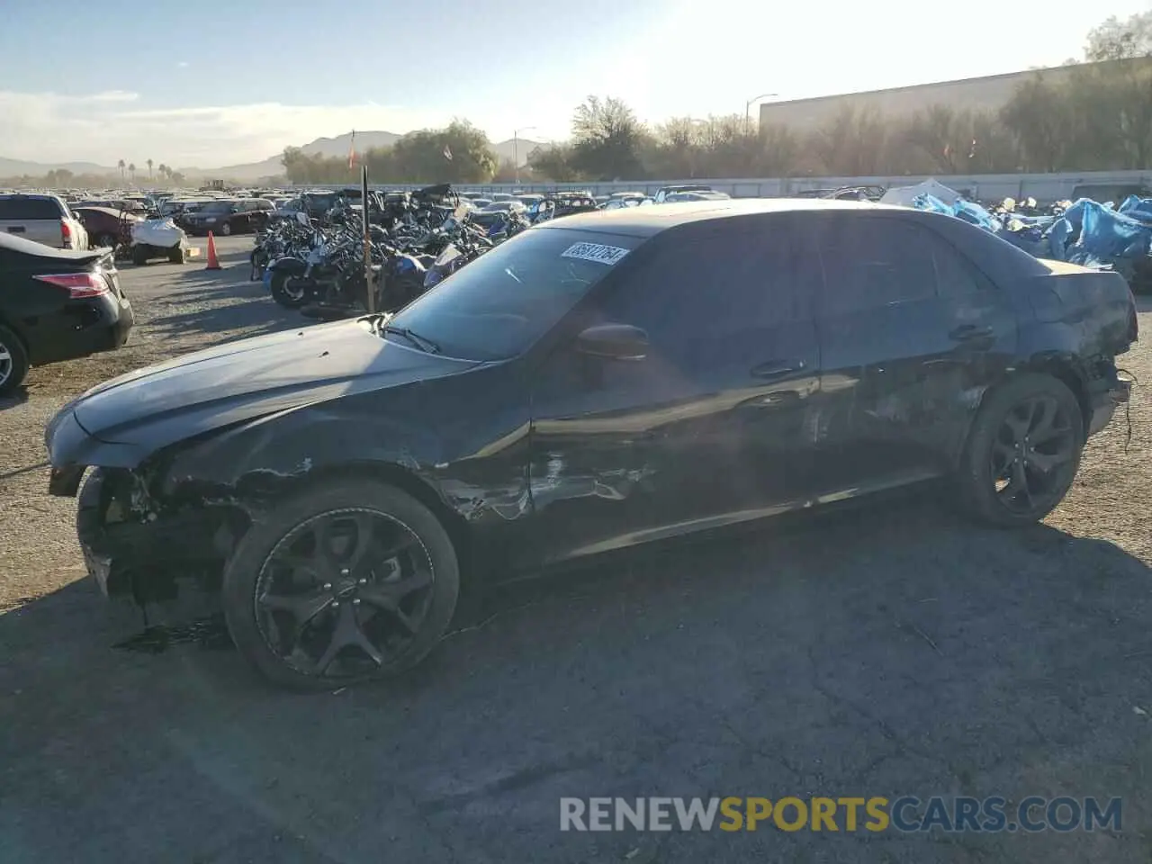 1 Photograph of a damaged car 2C3CCABG6NH154613 CHRYSLER 300 2022