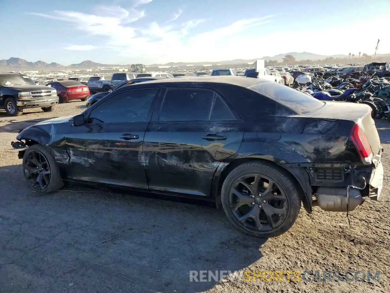 2 Photograph of a damaged car 2C3CCABG6NH154613 CHRYSLER 300 2022