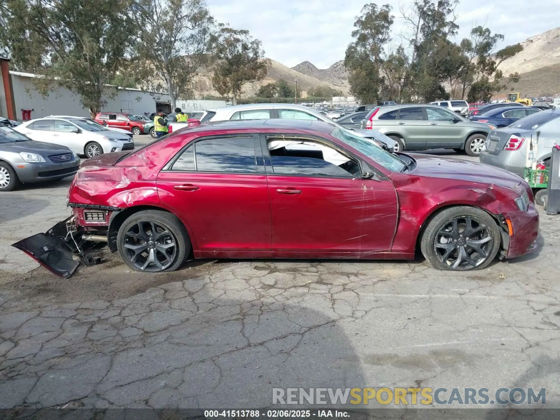 12 Photograph of a damaged car 2C3CCABG9NH123713 CHRYSLER 300 2022