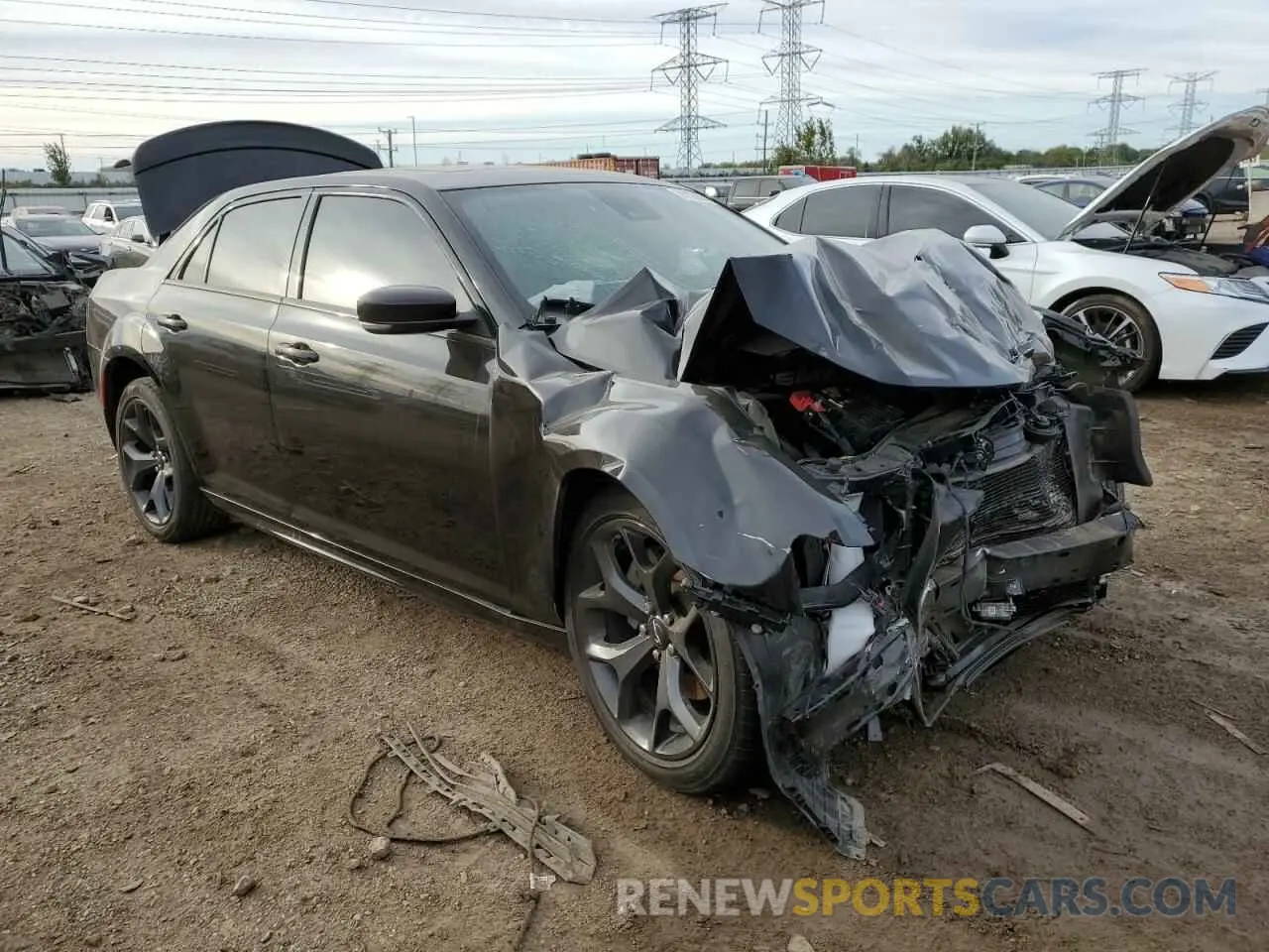 4 Фотография поврежденного автомобиля 2C3CCABT0NH242117 CHRYSLER 300 2022
