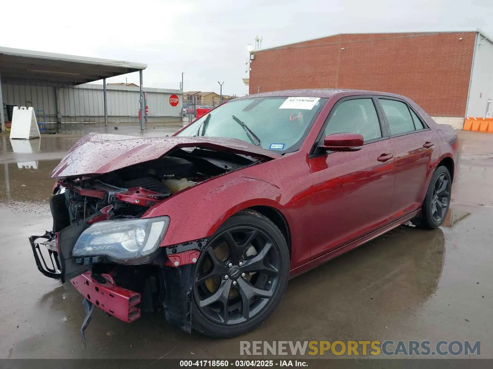 2 Фотография поврежденного автомобиля 2C3CCADG0NH221834 CHRYSLER 300 2022
