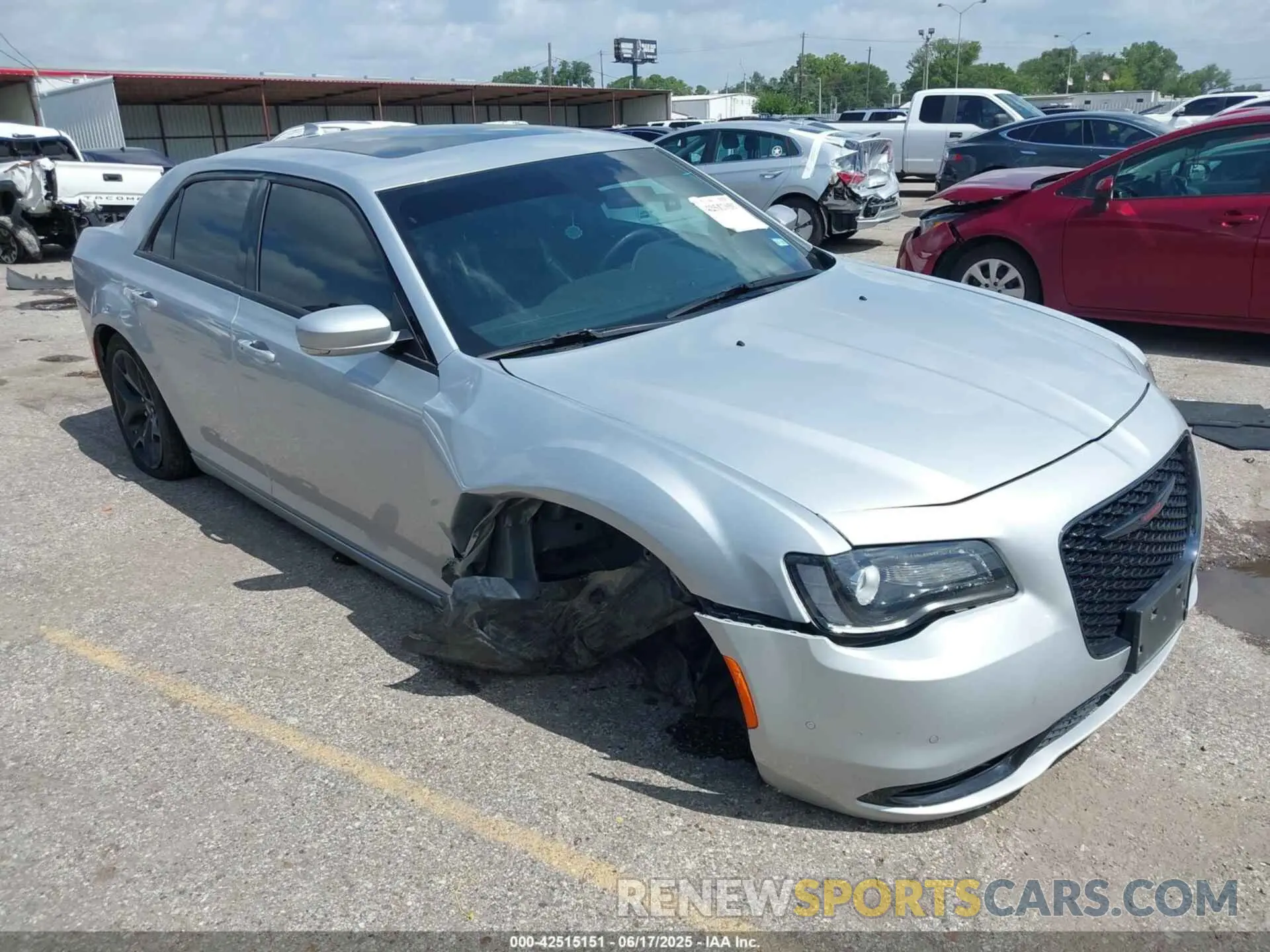 1 Photograph of a damaged car 2C3CCABG4PH524279 CHRYSLER 300 2023