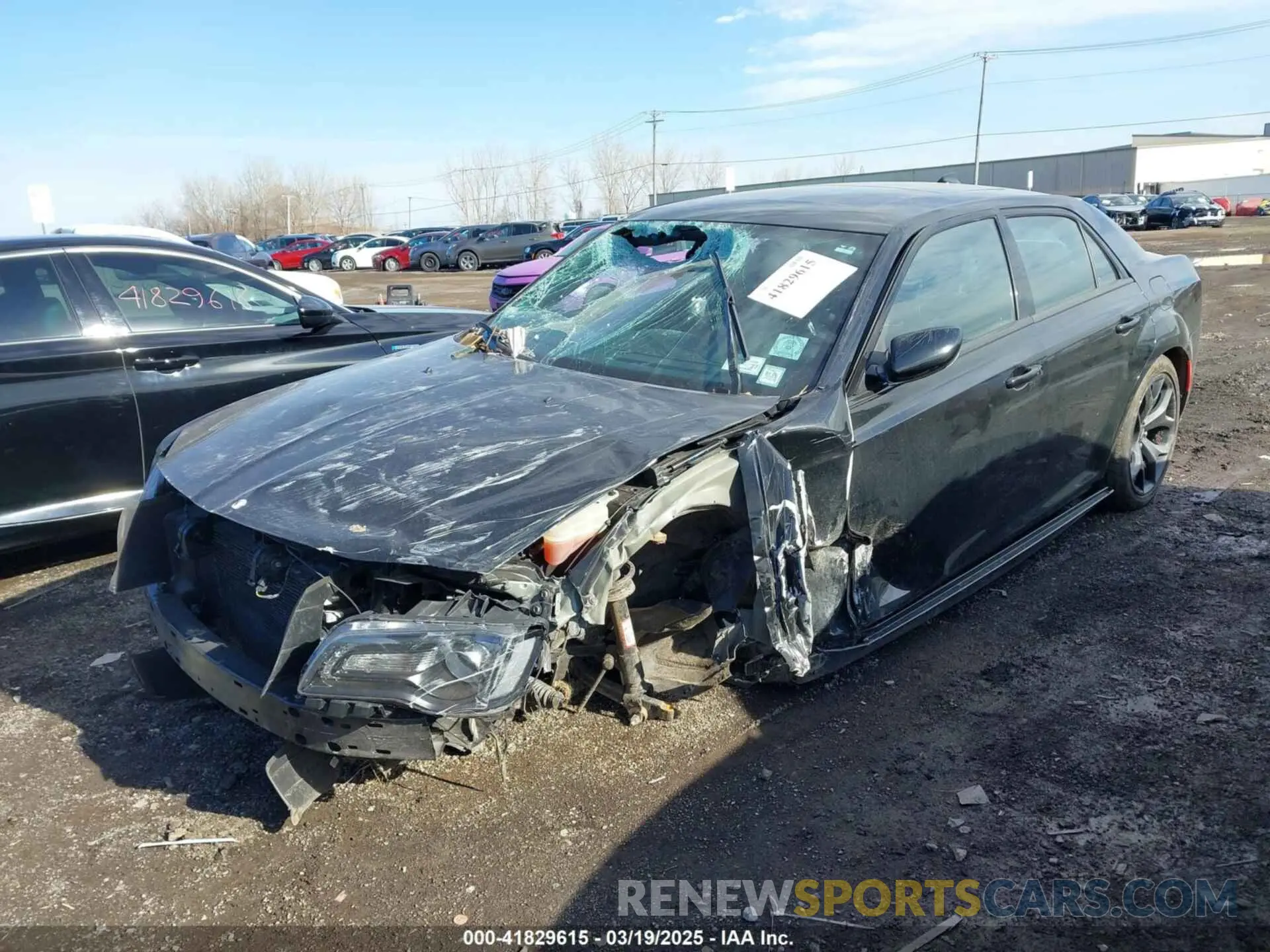 2 Photograph of a damaged car 2C3CCABG6PH537695 CHRYSLER 300 2023