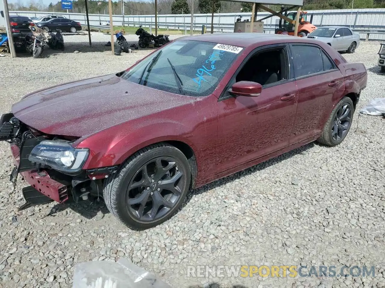 1 Photograph of a damaged car 2C3CCADG1PH706793 CHRYSLER 300 2023