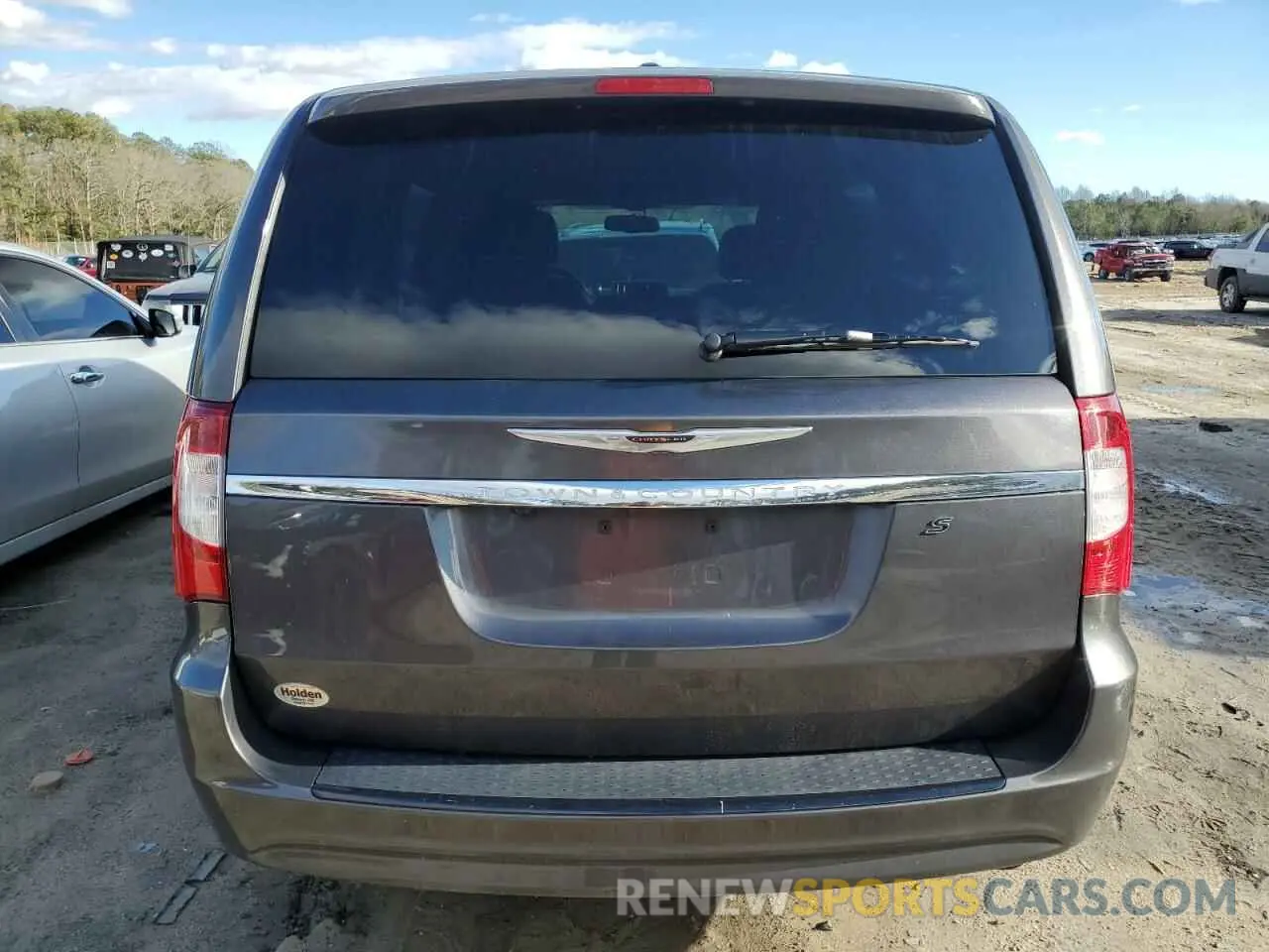 6 Photograph of a damaged car 2C4RC1HG0GR191165 CHRYSLER MINIVAN 2016
