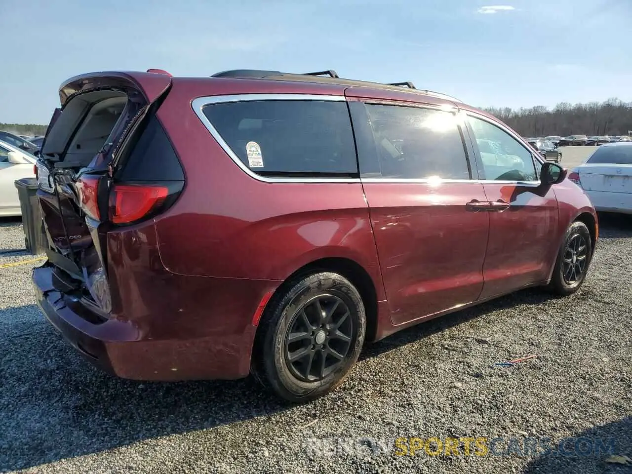 3 Photograph of a damaged car 2C4RC1DG4LR268524 CHRYSLER MINIVAN 2020