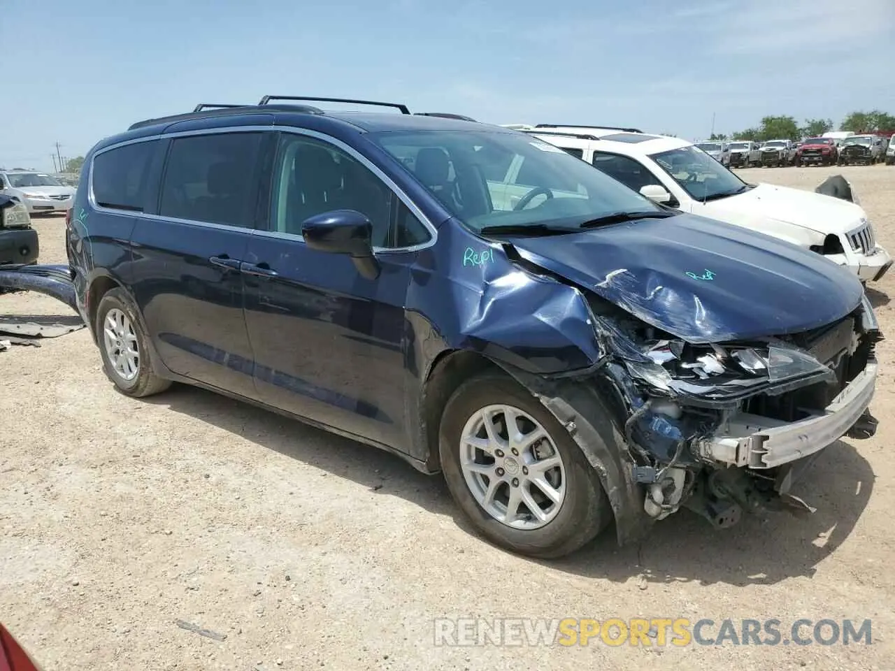 4 Фотография поврежденного автомобиля 2C4RC1DGXLR164104 CHRYSLER MINIVAN 2020