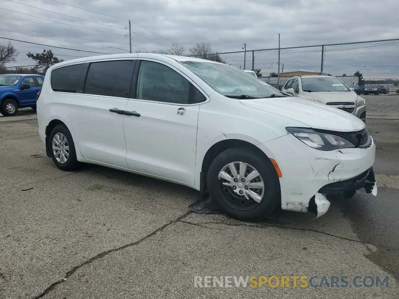 4 Фотография поврежденного автомобиля 2C4RC1AG2MR552403 CHRYSLER MINIVAN 2021