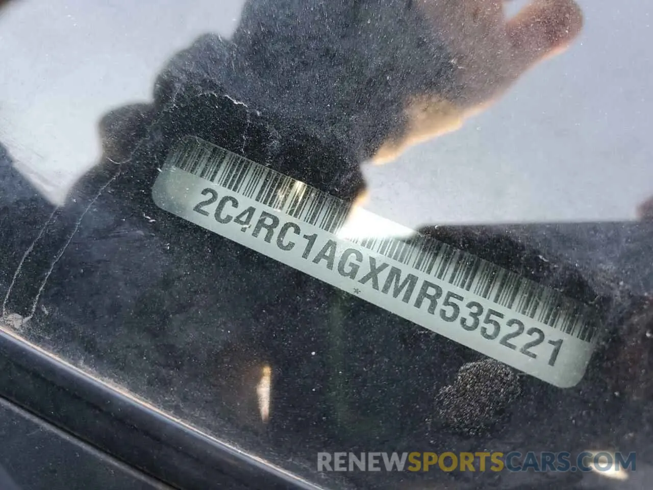 13 Фотография поврежденного автомобиля 2C4RC1AGXMR535221 CHRYSLER MINIVAN 2021