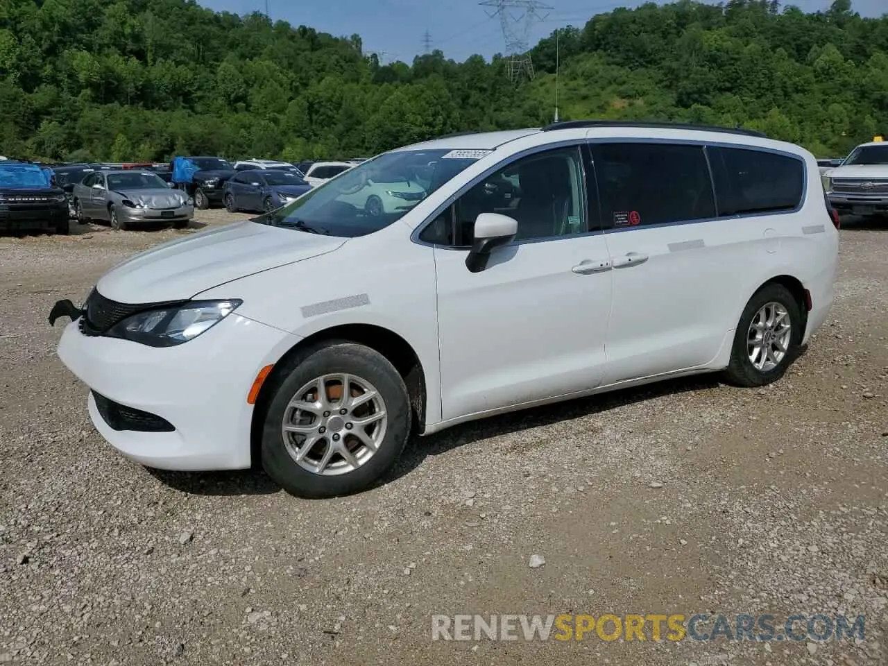 1 Photograph of a damaged car 2C4RC1DG0MR505589 CHRYSLER MINIVAN 2021