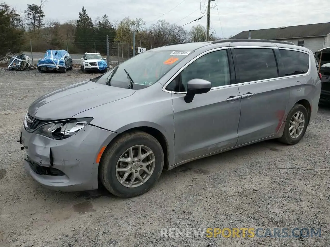 1 Photograph of a damaged car 2C4RC1DG0MR521145 CHRYSLER MINIVAN 2021