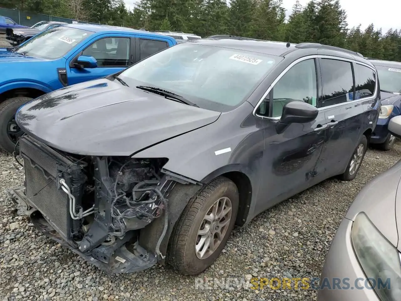 1 Фотография поврежденного автомобиля 2C4RC1DG1MR549844 CHRYSLER MINIVAN 2021