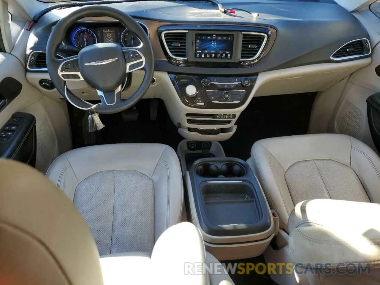 8 Фотография поврежденного автомобиля 2C4RC1DG1MR549844 CHRYSLER MINIVAN 2021