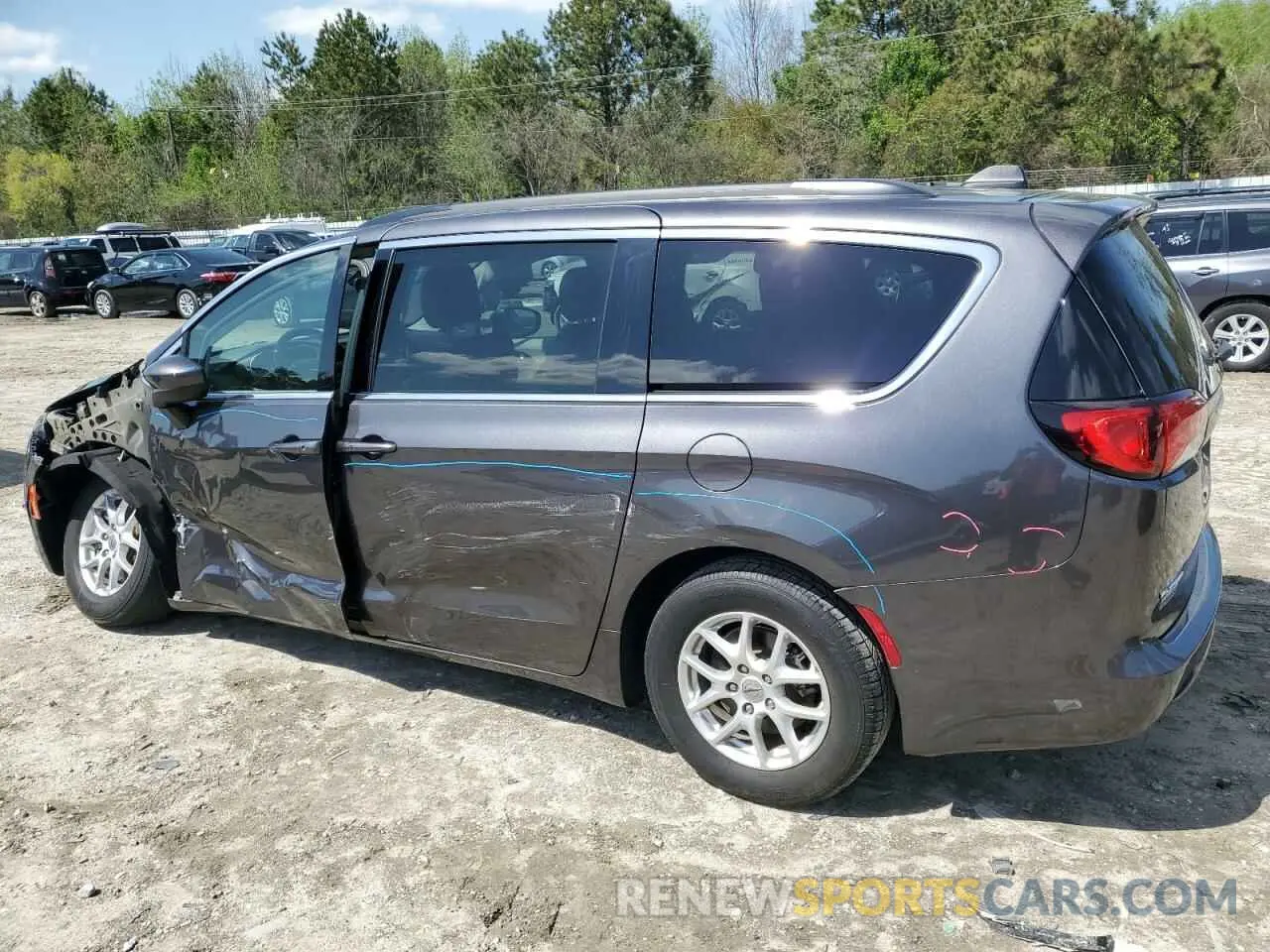 2 Фотография поврежденного автомобиля 2C4RC1DG7MR537567 CHRYSLER MINIVAN 2021
