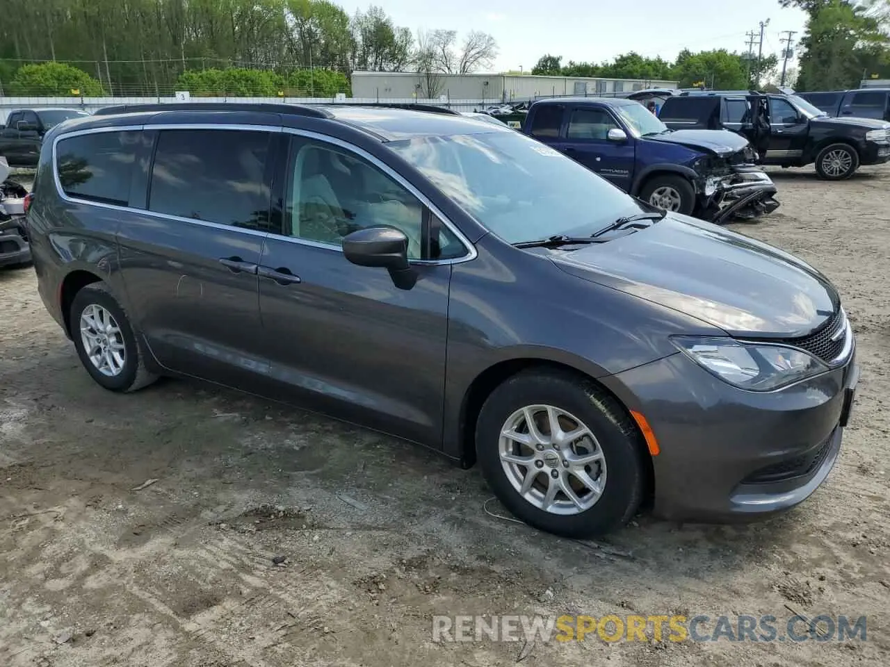 4 Фотография поврежденного автомобиля 2C4RC1DG7MR537567 CHRYSLER MINIVAN 2021