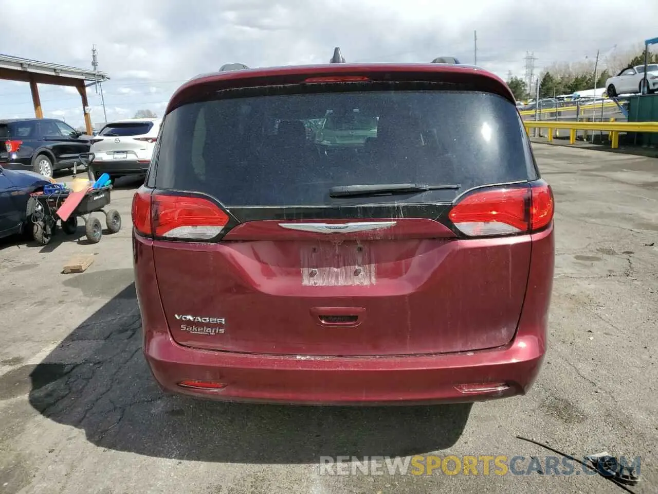 6 Фотография поврежденного автомобиля 2C4RC1DG8MR502827 CHRYSLER MINIVAN 2021