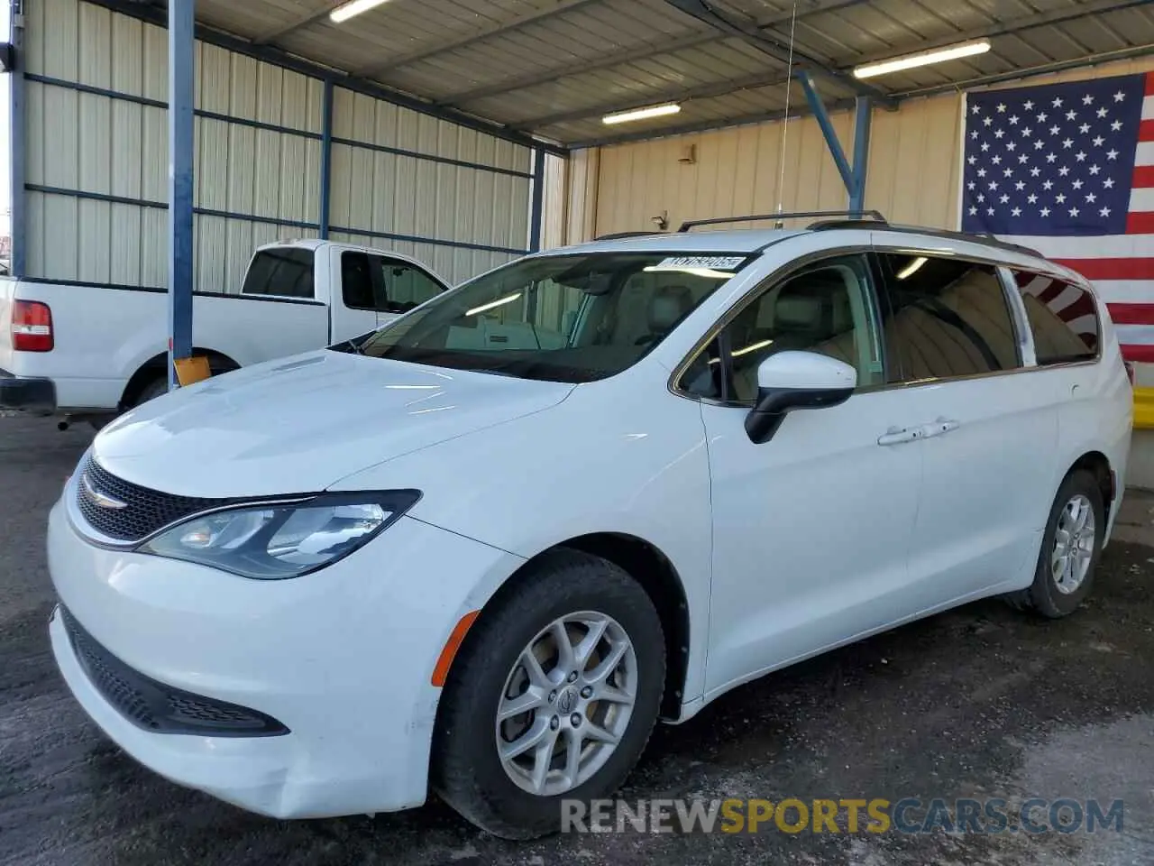 1 Photograph of a damaged car 2C4RC1DG9MR502822 CHRYSLER MINIVAN 2021